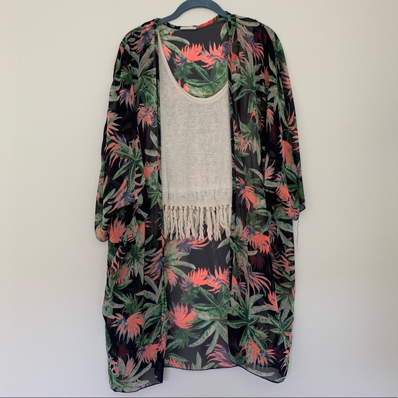 Other - Floral sheer kimono